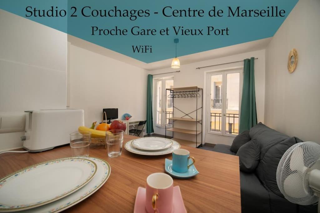 Appartement Tout Equipe A Cote/Vieux Port/Noailles Marseille Extérieur photo